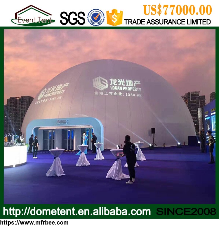 new_design_steel_tube_frame_pvc_dome_tent_for_party_marquee_decoration_tent_for_sale