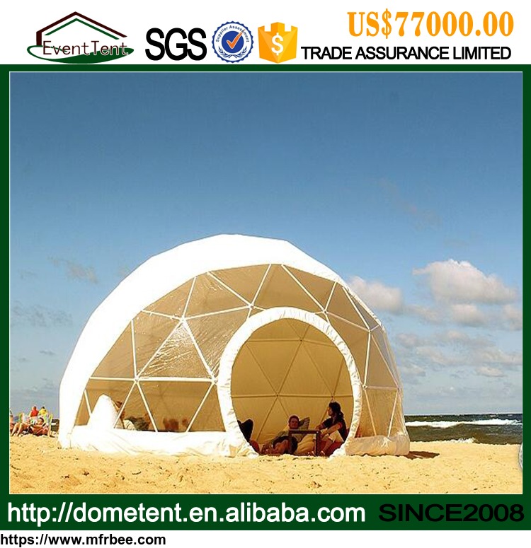 comfortable_steel_tube_structure_pvc_dome_tent_for_holiday_vocation_leisure_for_sale