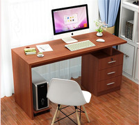more images of simple mdf chipboard wood computer desk with good price