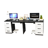 more images of hot saling modern design panel furniture computer desk with drawers