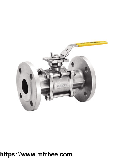 gkv_237_ball_valve_3_piece_flanged_connection_full_port_with_iso_mounting_pad