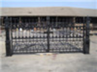 more images of decorative casting entrance iron gate