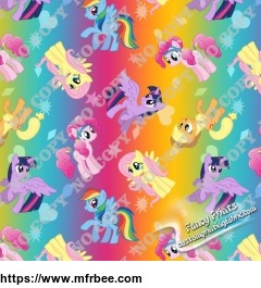 rainbow_little_pony_digital_custom_print_fabric