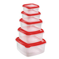 Plastic Food Storage box/container Set of 10pcs set