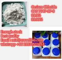 99.9% 99.99% CAS 7647-17-8  Cesium Chloride supplier in China ( whatsapp +86 19930503252